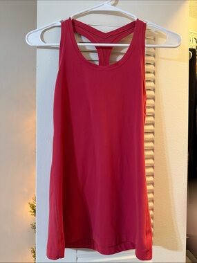 lululemon athletica Women's Raspberry Red Racerback Tank
